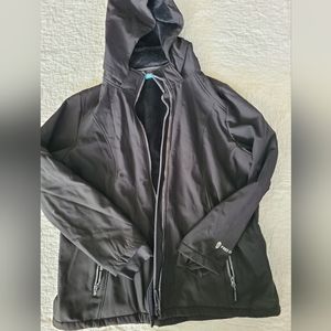 1X women Plus Size  Free Country black coat nwot